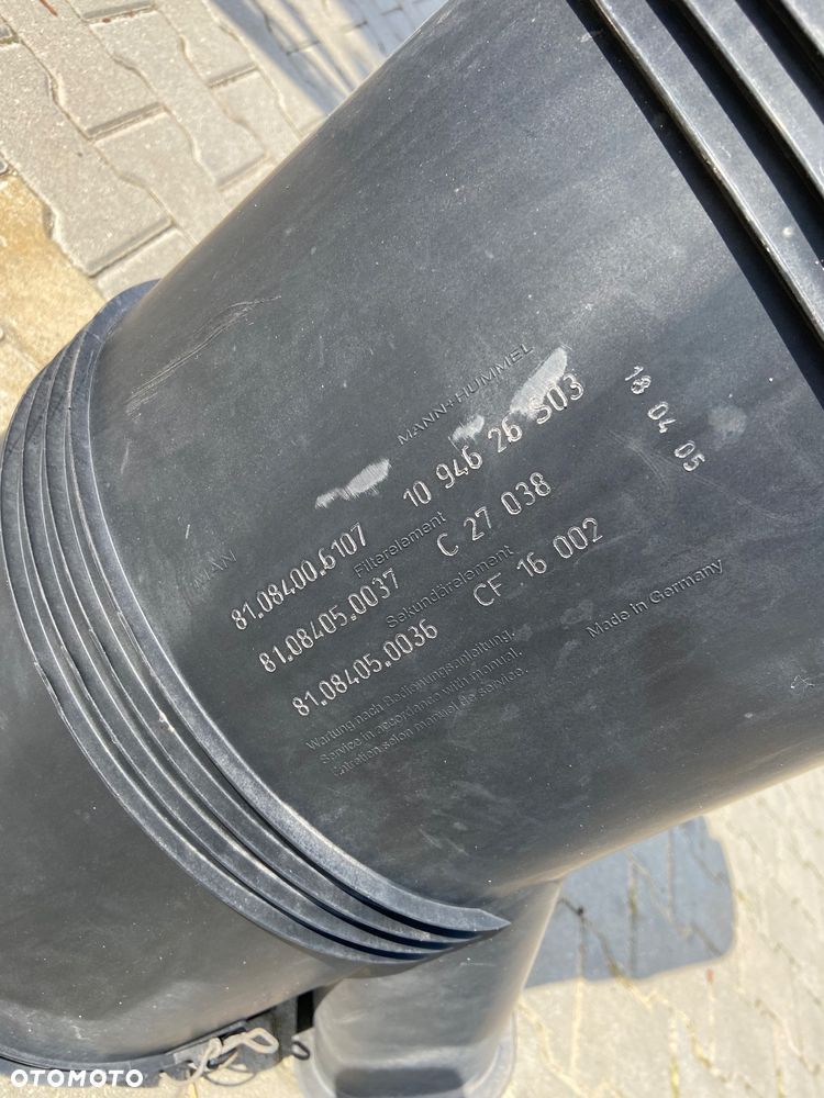 Obudowa filtra powietrza MAN TGX TGS euro 6 - 2