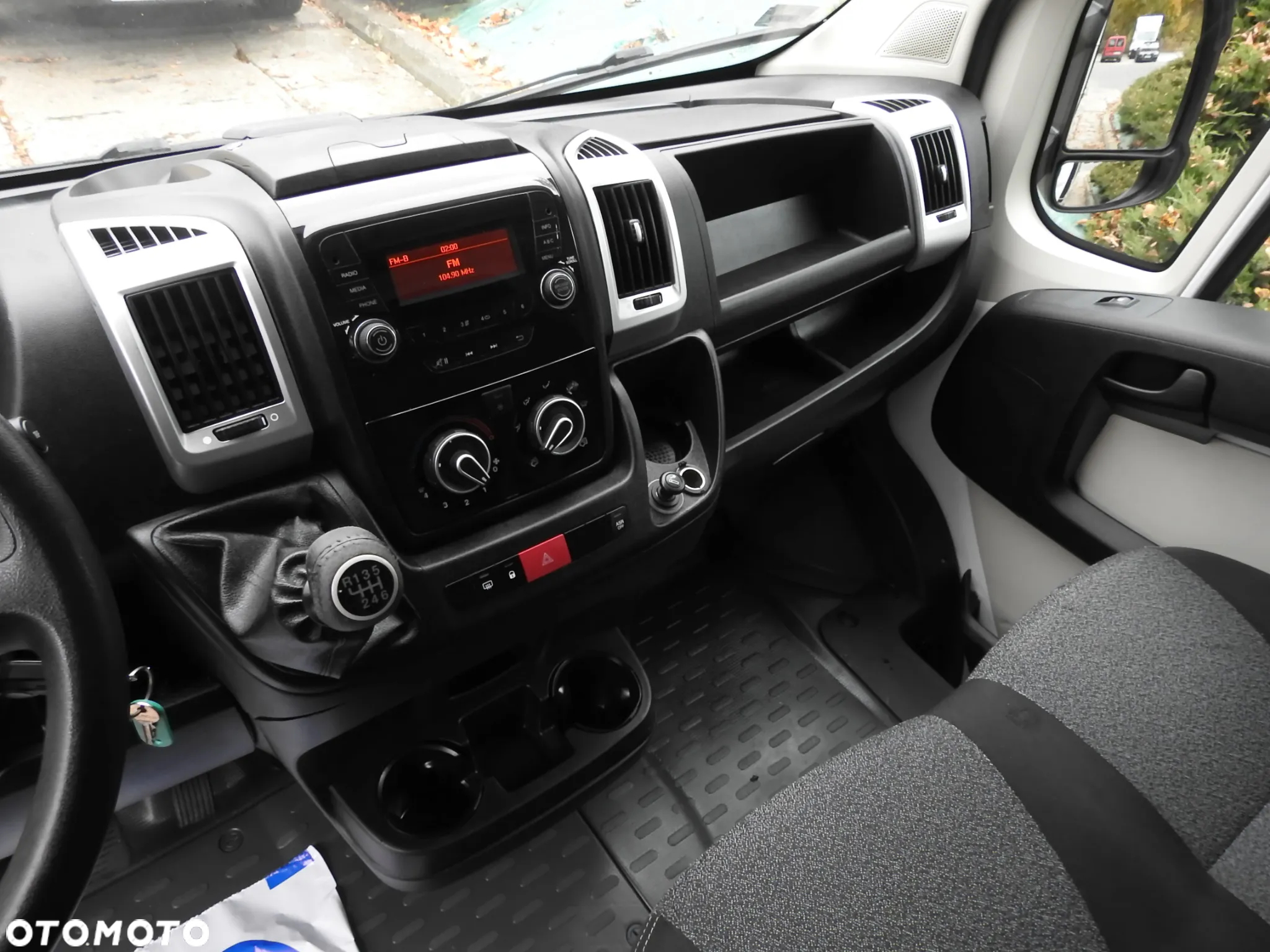 Fiat DUCATO PLANDEKA WINDA 8 PALET WEBASTO KLIMATYZACJA TEMPOMAT PNEUMATYKA 180KM [ 1781 ] - 35