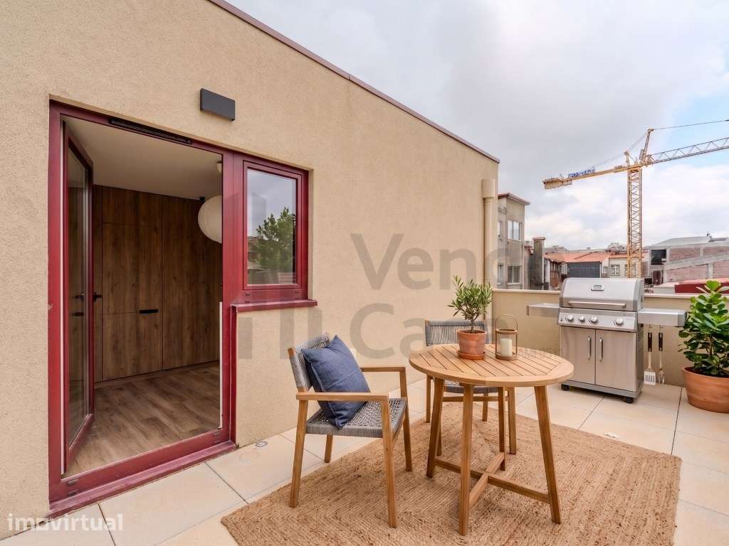 Vende-se T1 c/ Terraço Braga - Campo da Vinha - Grande imagem: 4/23