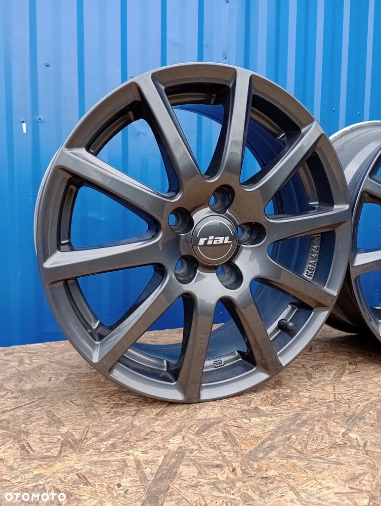 FELGI ALUMINIOWE 5x108 R16 6,5J ET45 FORD C-MAX FOCUS GALAXY MONDEO S-MAX BERLINGO ASTRA L COMBO E GRANDLAND X PEUGEOT 308 407 508 VOLVO C30 C70 S40 S70 S80 V40 V50 V60 V70 - 1