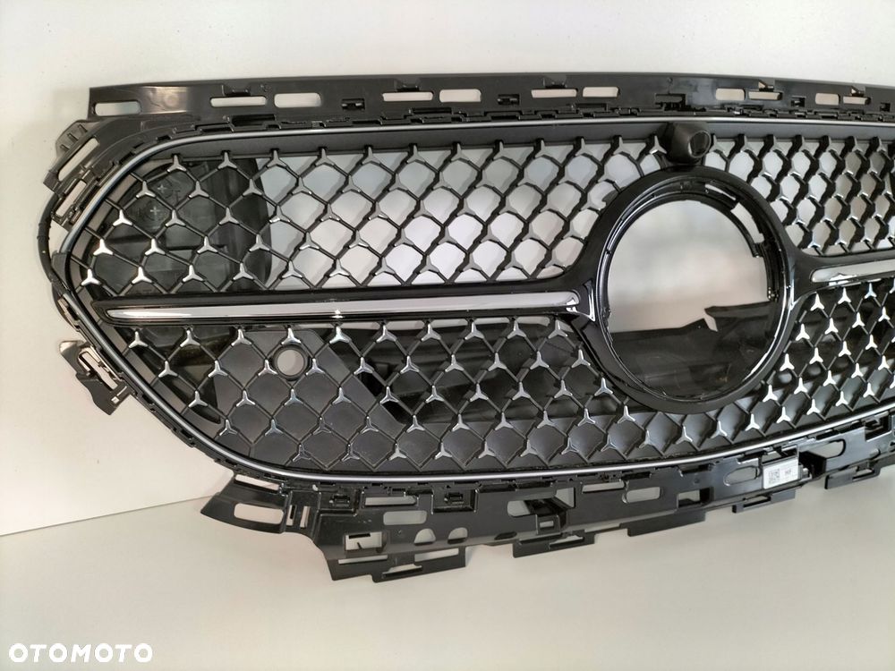 atrapa kratka grill mercedes e klasa w214 22- amg silver diamond - 2