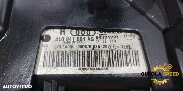 Far dreapta complet Bi-Xenon LED 4L0941004AG Audi Q7 4L [facelift] [2 - 5