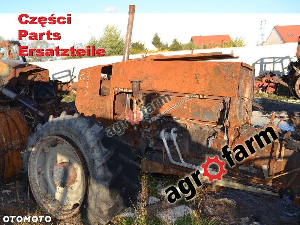 Deutz DX 6.10 części, skrzynia biegów, silnik, oś - 1