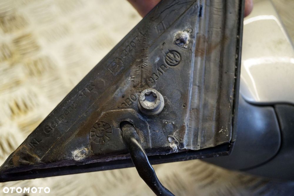 LUSTERKO ELEKTRYCZNE PRAWE SUPERB I 3U8 LIFT 9202 6-PIN BEŻOWY SKODA 2006-2008 - 4