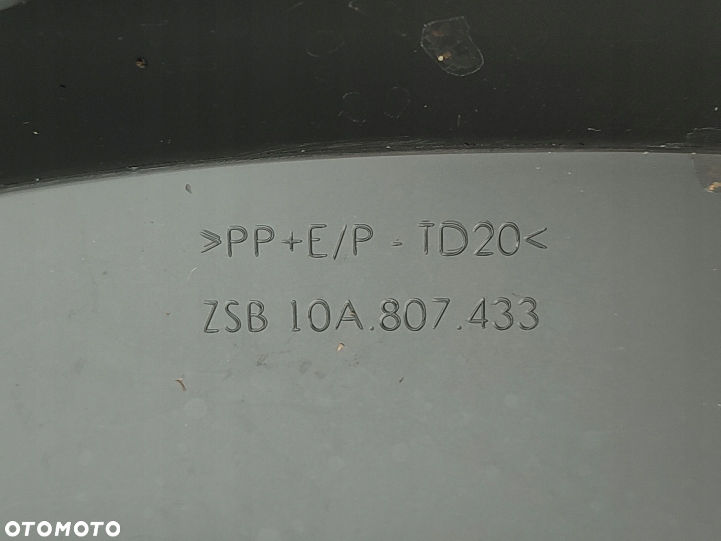 Zderzak tylny kompletny 6 PDC Szary VW ID3 ID.3 2019- 10A BDB - 10