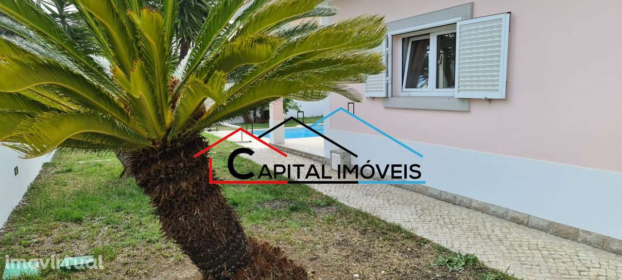 Moradia isolada T3+2 com piscina, em Caixas Sesimbra - Grande imagem: 2/28