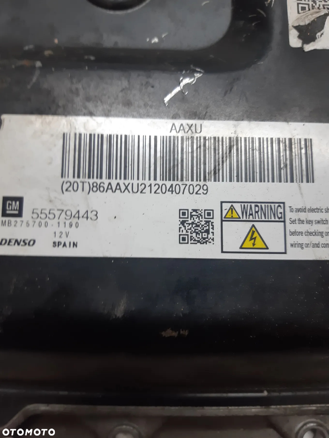 Sterownik Komputer Silnik Opel 1.7 55579443 - 2