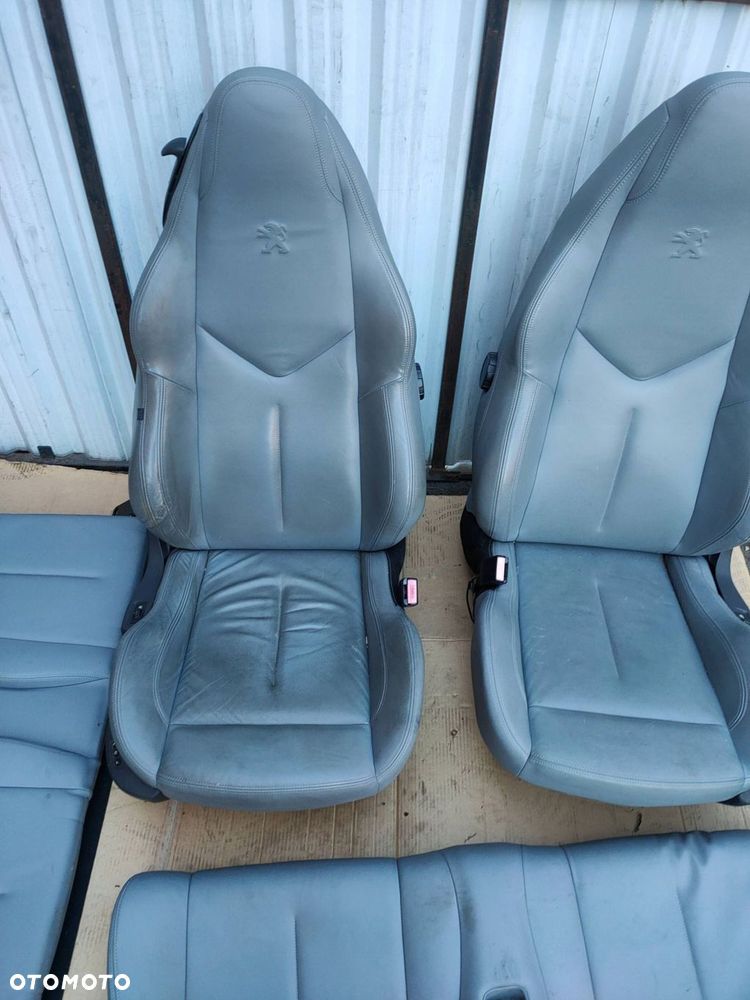 komplet foteli peugeot rcz jasna skóra - 6