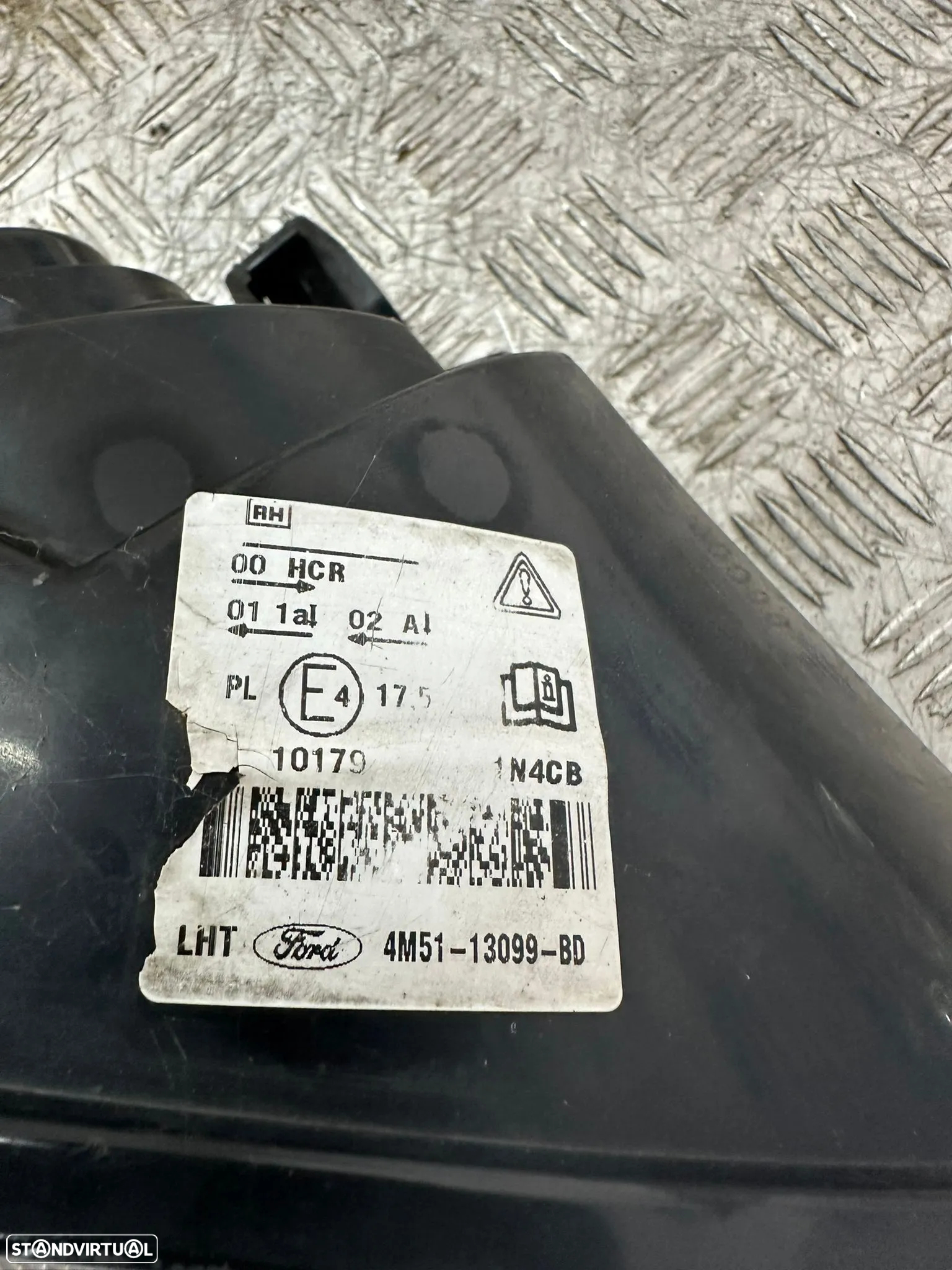 .Conjunto Otica Farois Frente Frontal Esquerda Direita Ford Focus 2 Mk2 Fase 1 4M51-13099-BD 4M51-13W030-BE 2004 – 2007 - 12
