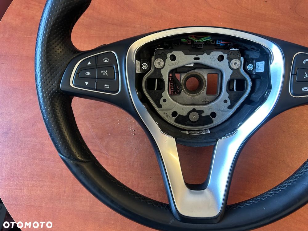 KIEROWNICA SKÓRZANA ŁOPATKI A0004602003 MERCEDES C KLASA W205 - 3