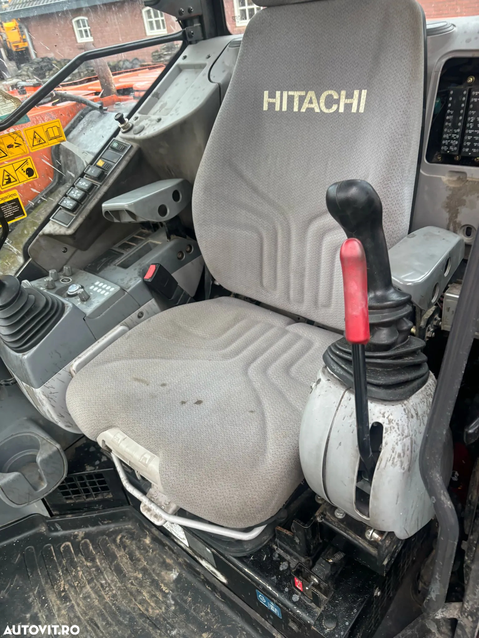 Hitachi Zx85 excavator pe senile midiexcavator 8t 9r - 6