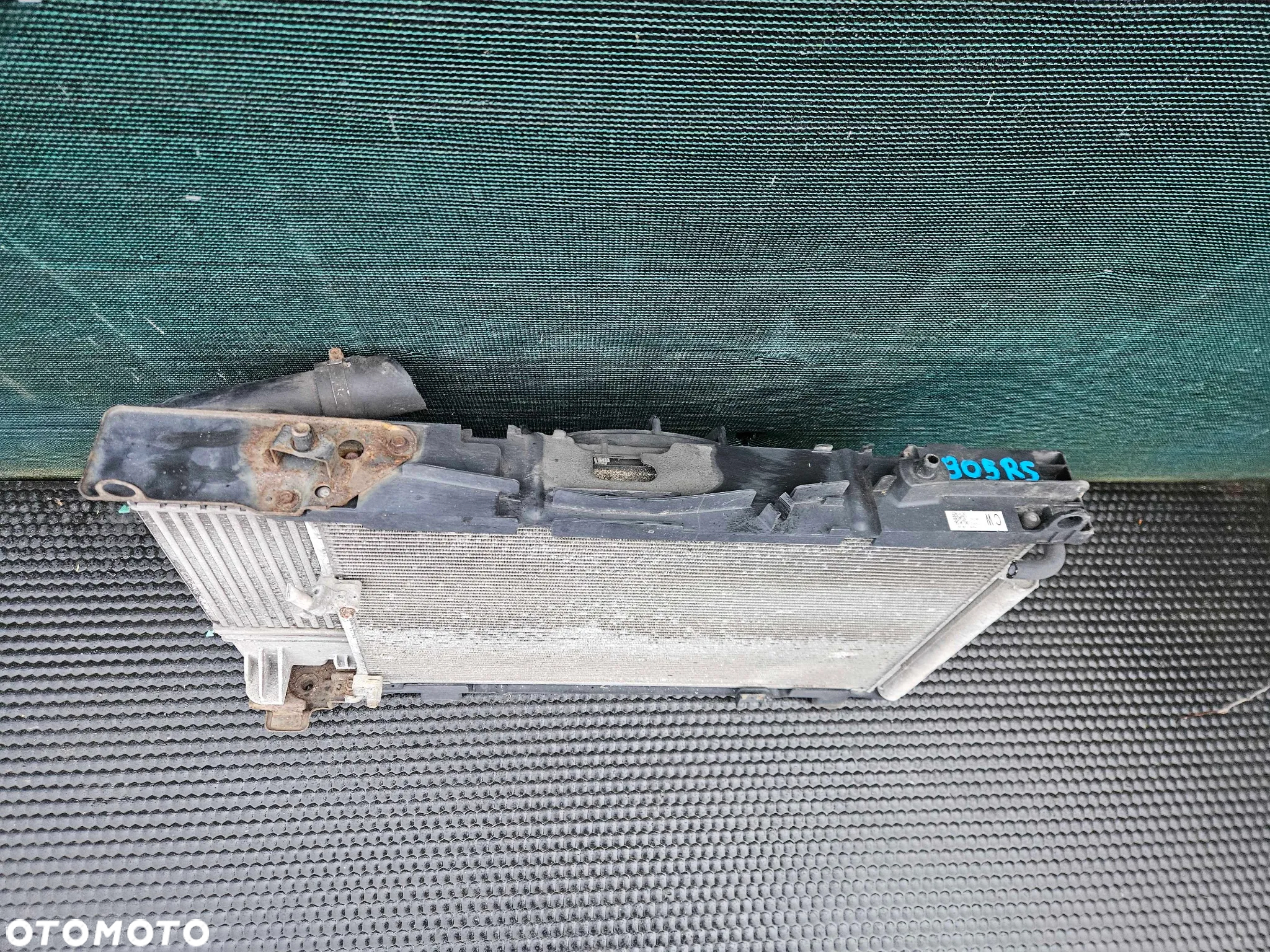 Chłodnica Wody Plynu Klimatyzacji Intercooler Wentylator 1.4 D4D Toyota Auris 1 I Lift 2011r - 5