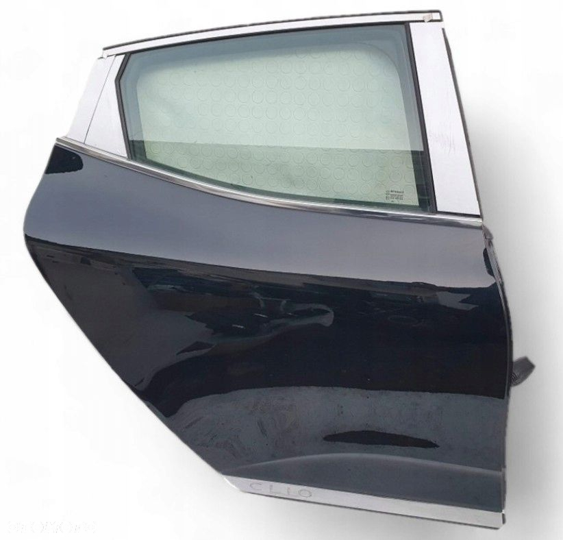 RENAULT CLIO 5 V DRZWI TYŁ TYLNE PRAWE LISTWA SZYBA JAK NOWE TEGNE W KOLOR - 2