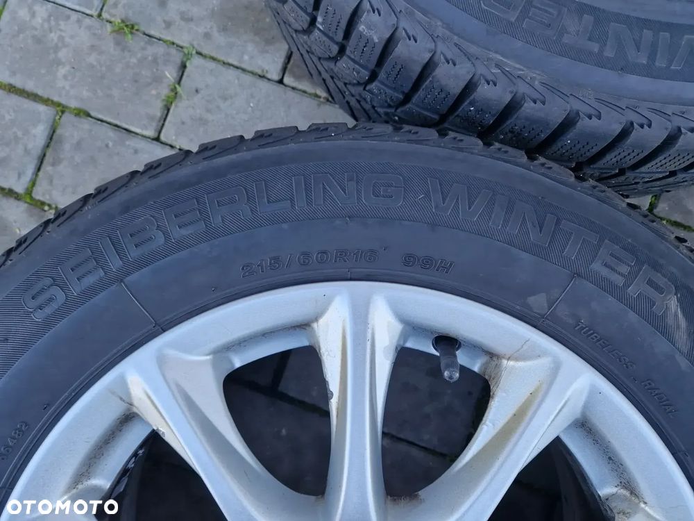 KOŁA ZIMOWE FORD MONDEO MK5 8,5Jx16H2, ET50, 5x108. SEIBERLING WINTER 215/60/R16, M+S, 27/16 - 10