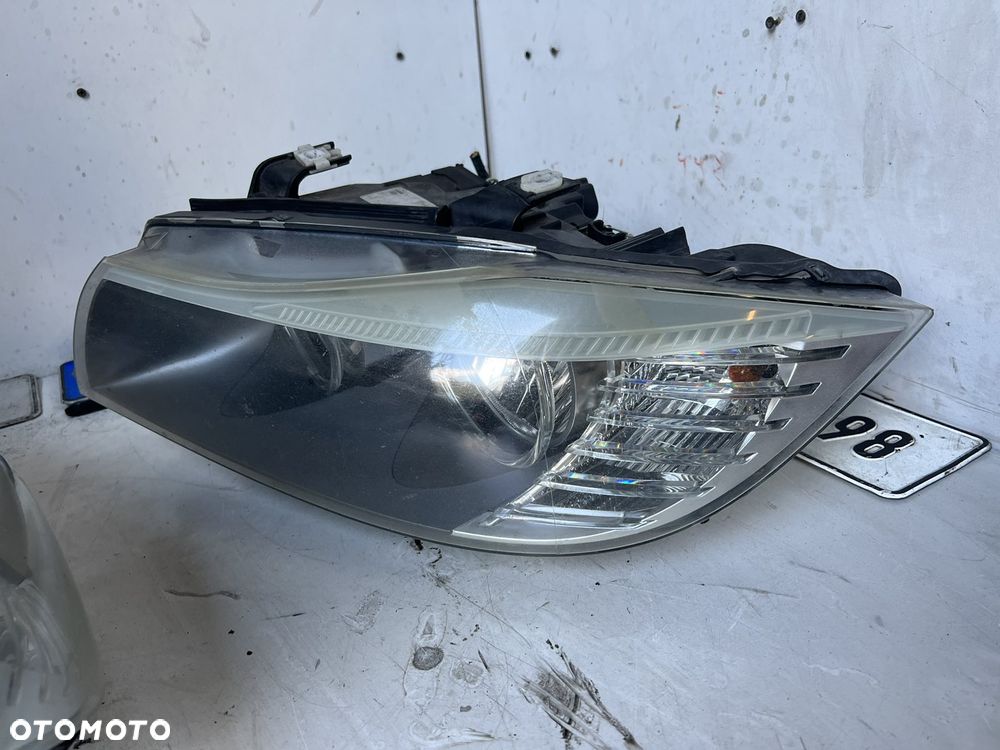 Lampy przednie Bmw e90 e91 lift LCi przód lewa prawa UK kompletne Ładne całe - 4