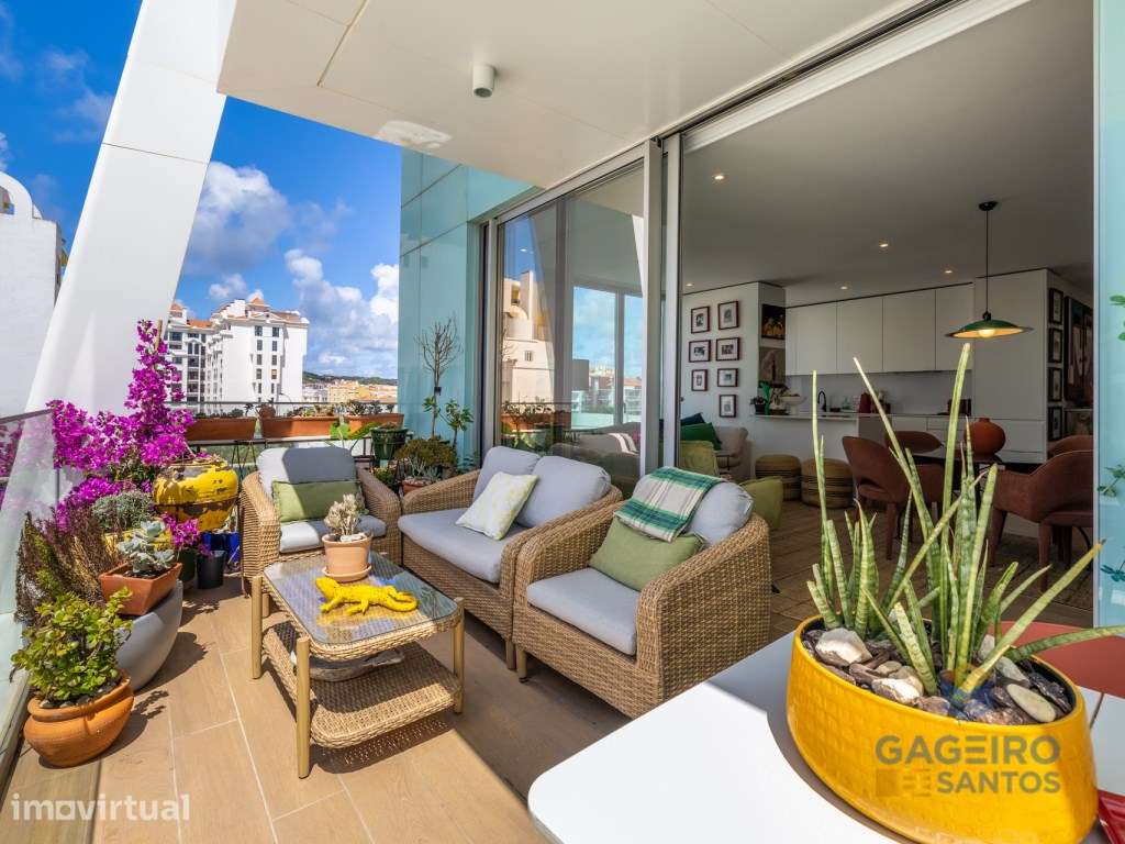 Apartamento T2 na Primeira Linha de Mar - Avenida Marginal, São Mar... - Grande imagem: 5/47