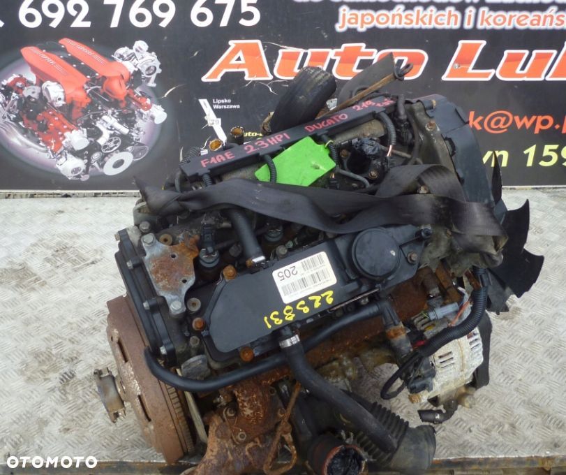 SILNIK KOMPLETNY IVECO DAILY 2.3 HPI F1AE0481B 116KM 06r. 219 TYS - 1