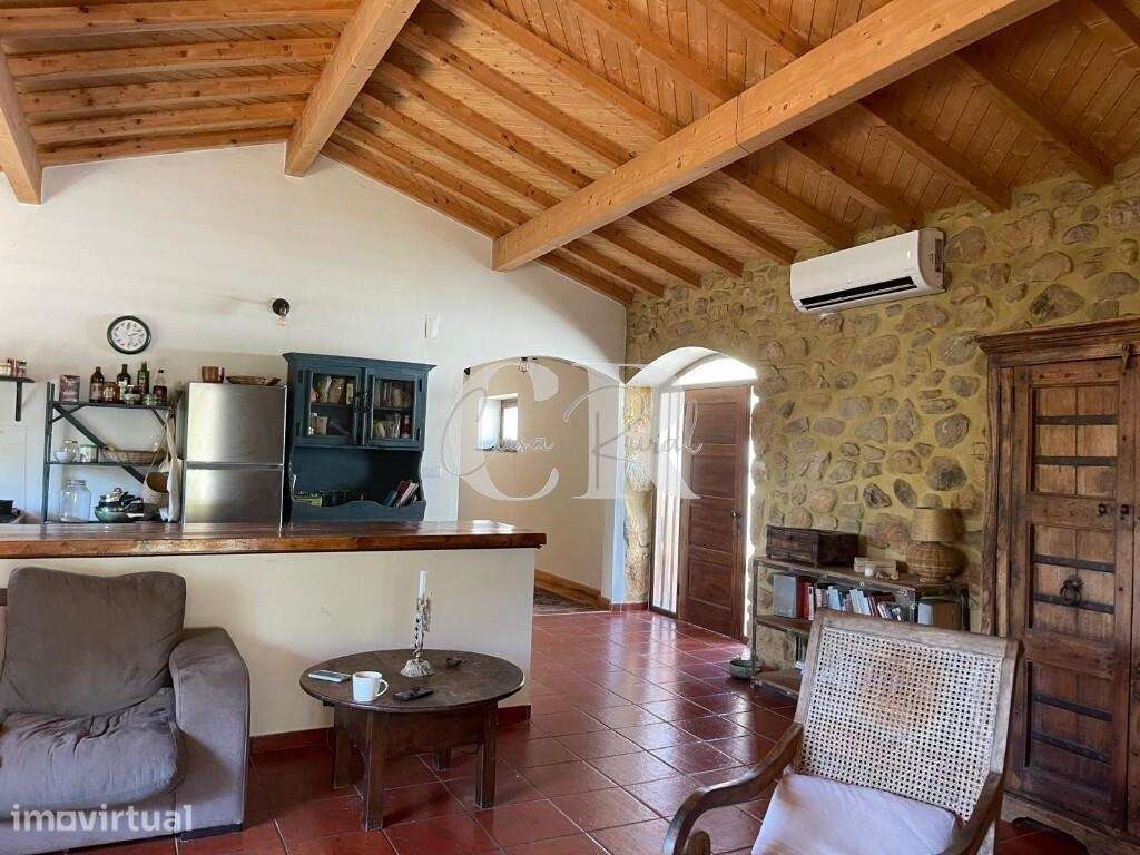 Fantástica moradia isolada em pedra com 3 quartos, varanda, pátio, ter - Grande imagem: 5/25