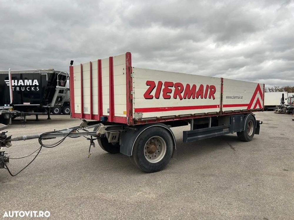 Altul Remorca constructii,axa viratoare, 7,1 m lungime