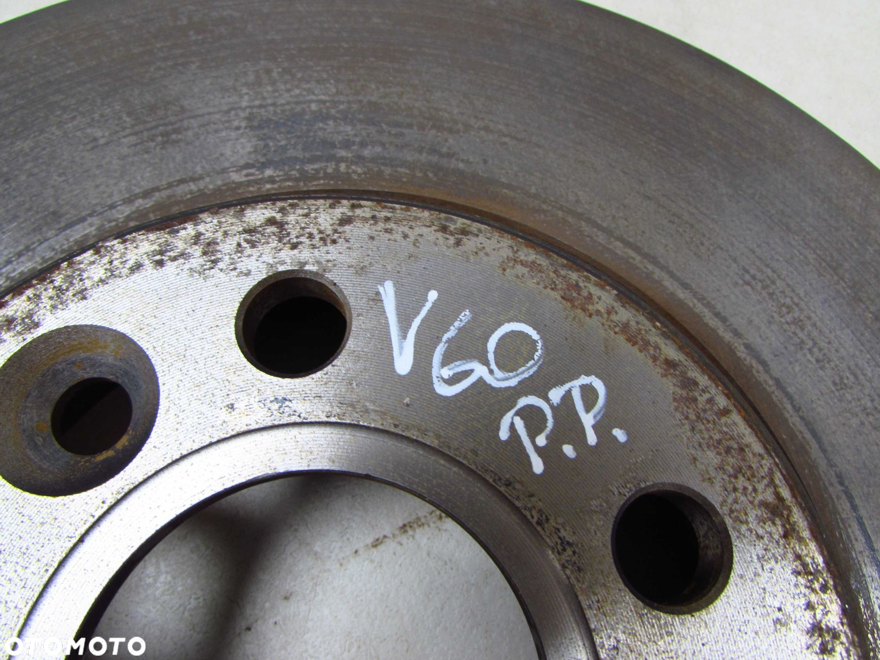 VOLVO S60 II V60 2.4 D5 10-18 TARCZA HAMULCOWA PRZOD - 9