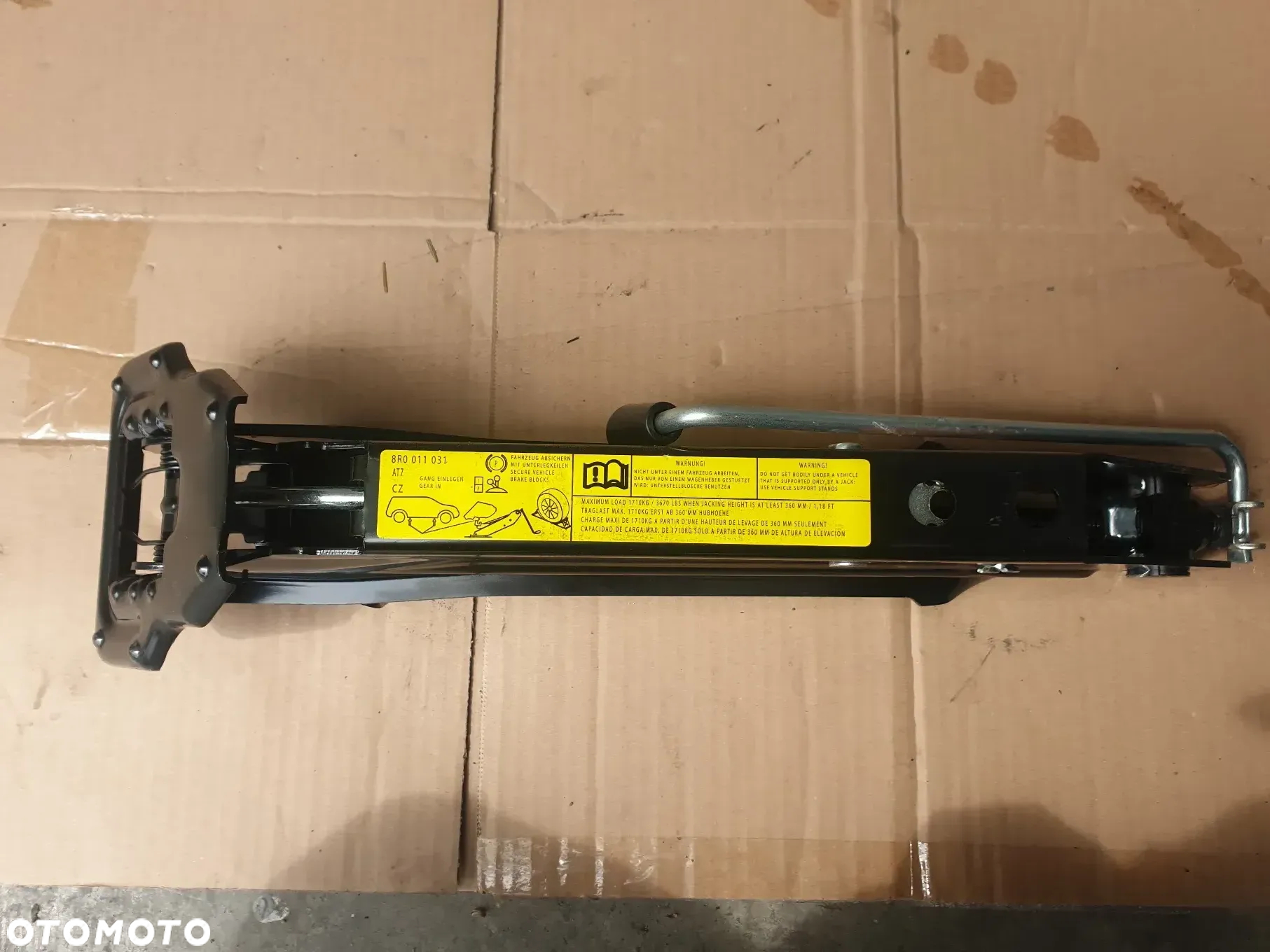 KOŁO DOJAZDOWE ZAPASOWE DOJAZDÓWKA R18 AUDI Q5 SQ5 E6.0Jx18 H2 ET36 8R0601025H LEWAREK - 7