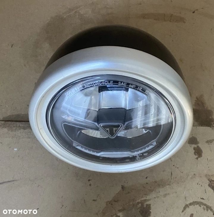 TRIUMPH SCRAMBLER 1200 LAMPA REFLEKTOR LICZNIK ZEGARY STELAŻ UCHWYTY KIERUNKOWSKAZ - 2