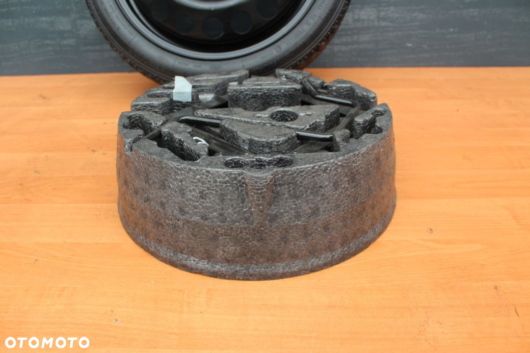 KOŁO DOJAZDOWE ZAPAS ZESTAW KLUCZ LEWAREK OPEL MERIVA B 16 cali 5x110 ET41 - 5