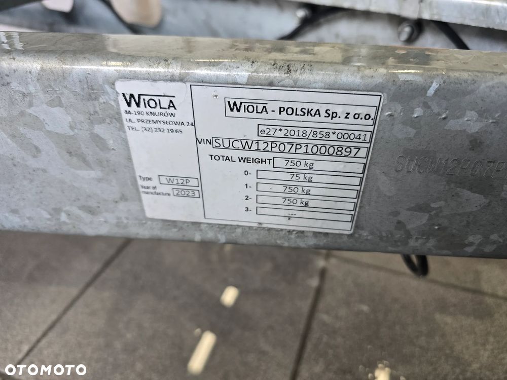 Wiola SILEZIA PLUS Plandeka 2-osiowa 3-metrowa - 9