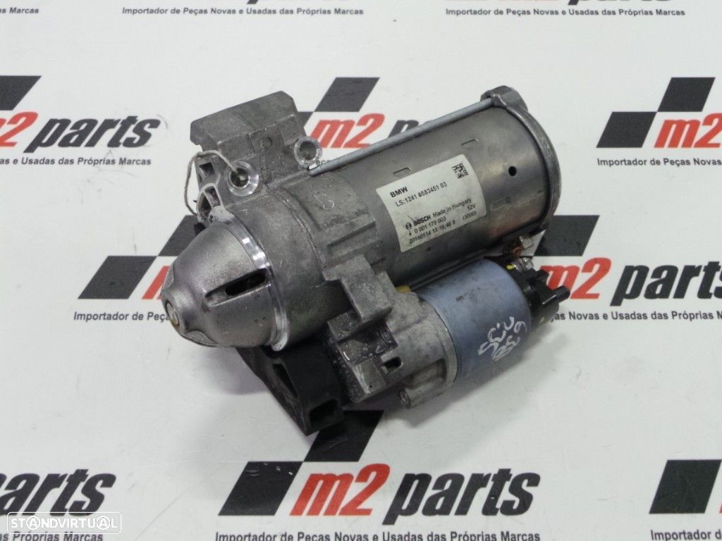 Motor de arranque Seminovo/ Original BMW Série 1/BMW Série 2/BMW Série 3/BMW Sér... - 1