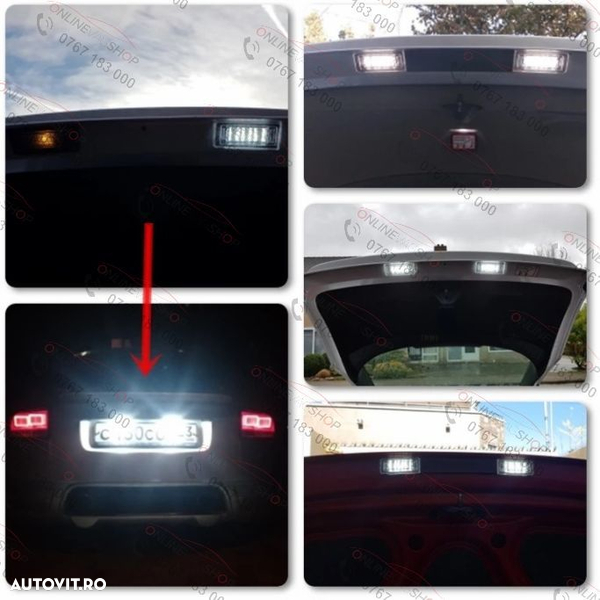 Set lampi LED numar Audi TT MK1 8N 99-06