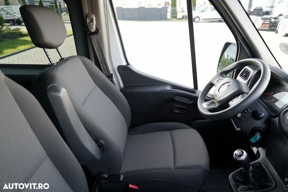 Renault MASTER / TABLĂ / FUGOANĂ / CABINĂ MIXĂ 7 LOCURI / CAROSERIE / RAFTURI - 26