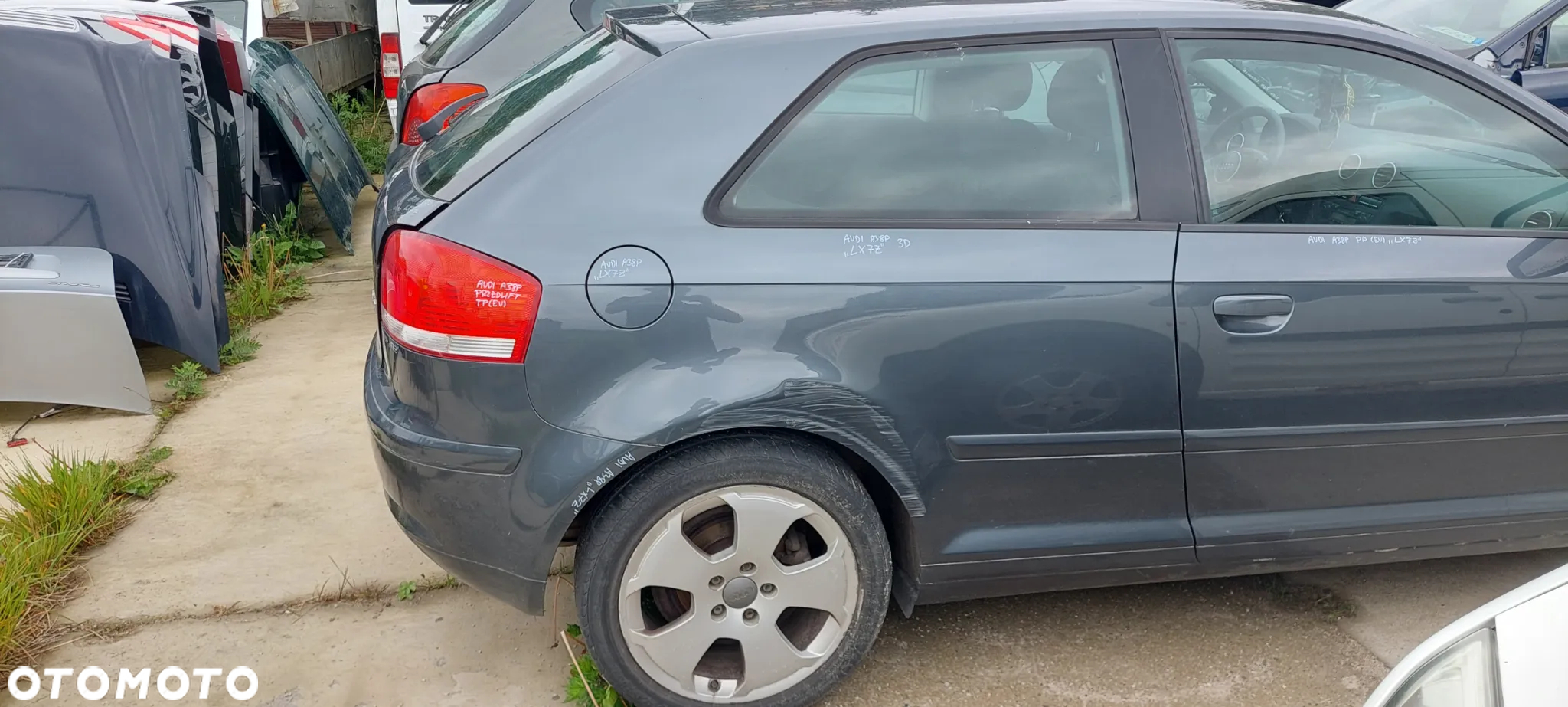 AUDI A38P "LX7Ż" WSZYSKIE CZĘŚCI - 23