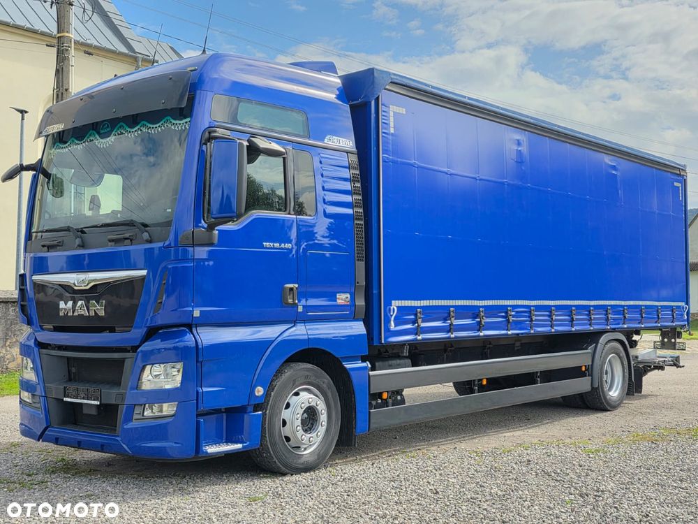 MAN TGX 18.440 / FIRANKA / NISKI PRZEBIEG  / 20 EURO PALET / SPROWADZONY / E6 / AUTOMAT / LODÓWKA / KAMERA / WINDA / DUŻA KABINA / SILNIK 13 LITRÓW - 1