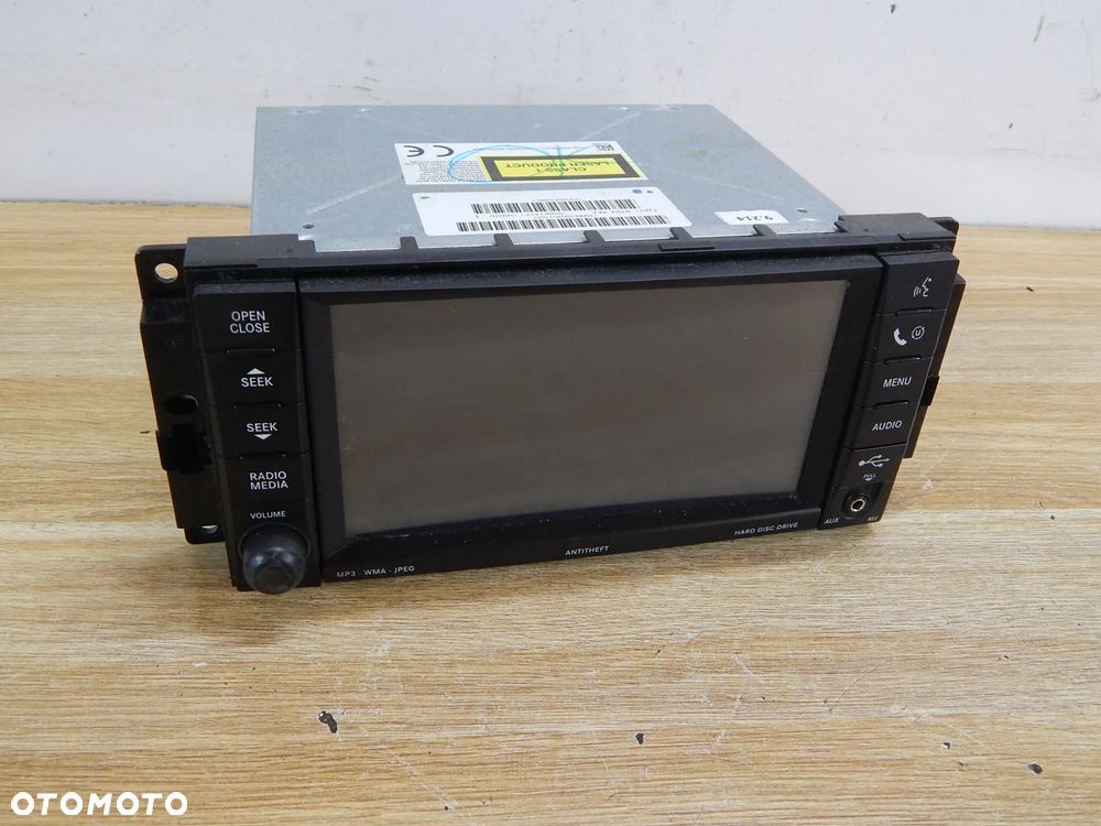 Radio monitor nawigacja Dodge Journey  Fiat Freemont 07-16 komplet Łuków części - 1
