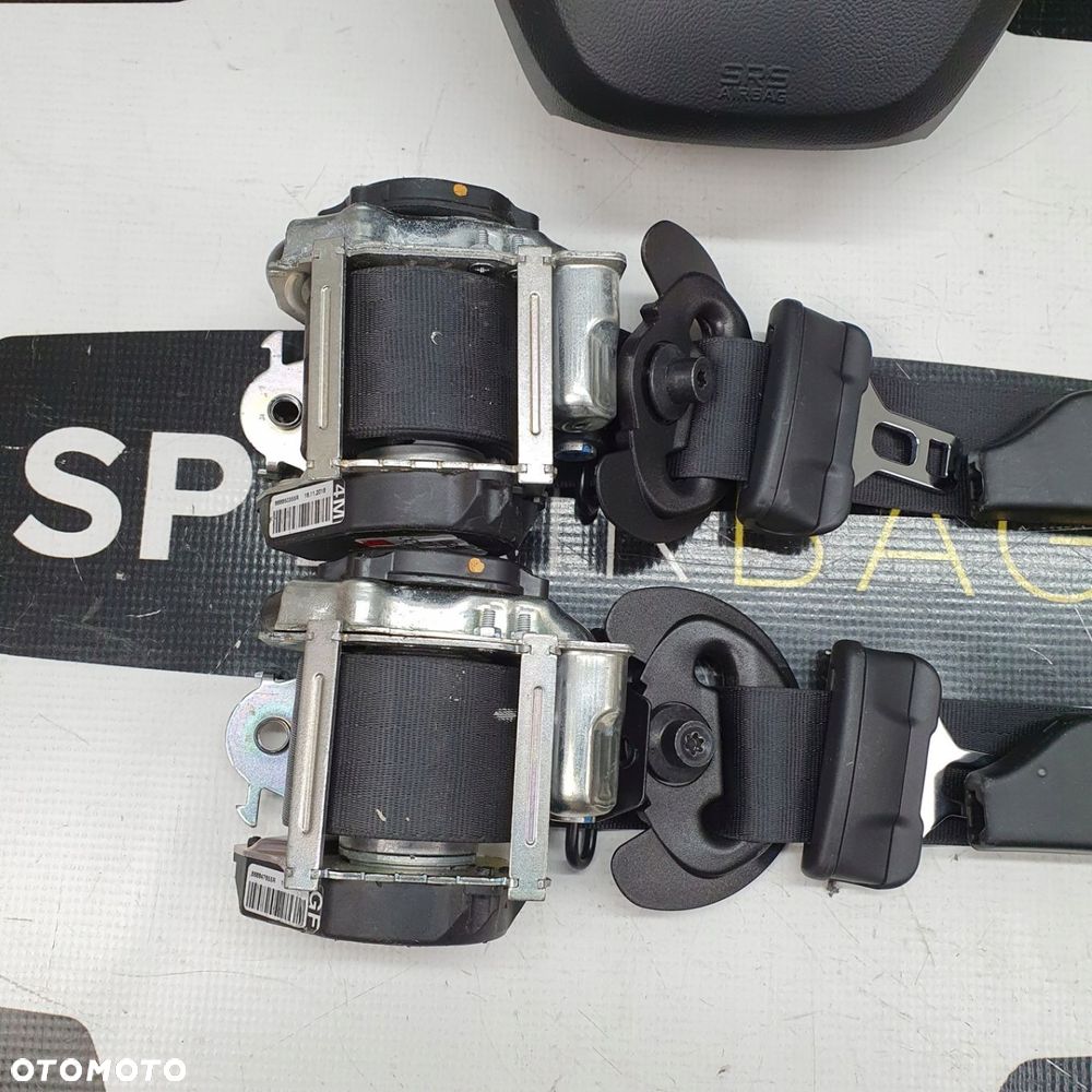 RENAULT TALISMAN DESKA ROZDZIELCZA KONSOLA KOKPIT PULPIT PODUSZKI AIRBAG AIR BAG PASY KIT SET - 8
