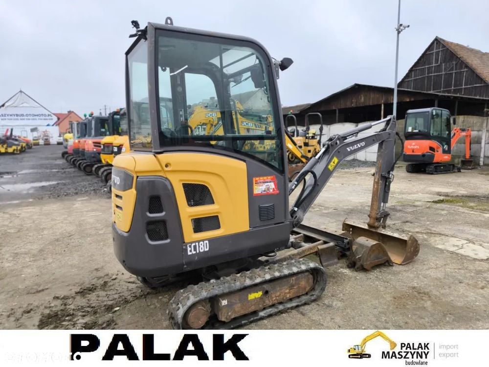 Volvo Mini koparka  VOLVO  EC 18D , 2018 rok - 6