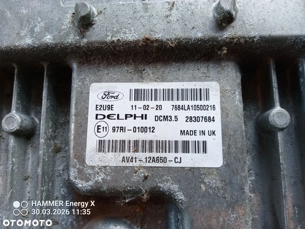 Komputer  ECU FORD KUGA 2.0 AV41-12A650-CM 28330761 - 2