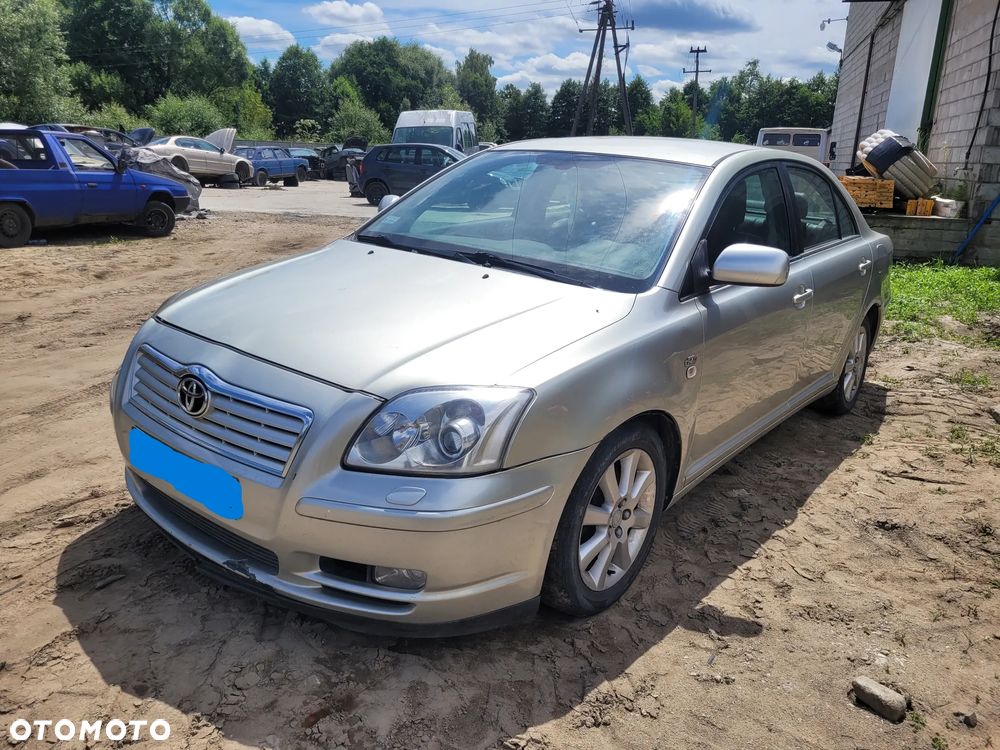 TOYOTA AVENSIS T25 SEDAN 1C0 maska pokrywa silnika klapa bagażnika zderzak lampa reflektor pas przedni stop lampy - 1