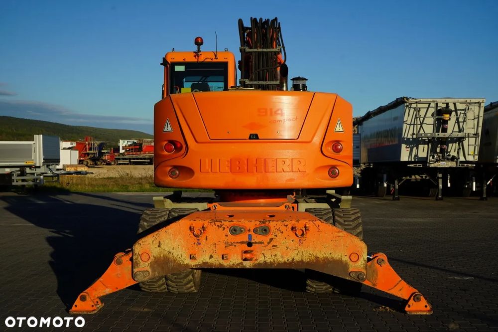 Liebherr A914 COMPACT / KOPARKA KOŁOWA / KOMPLET ŁYŻEK/ ORYGINALNY FABRYCZNY LAKIER / KLIMATYZACJA / KAMERY - 7