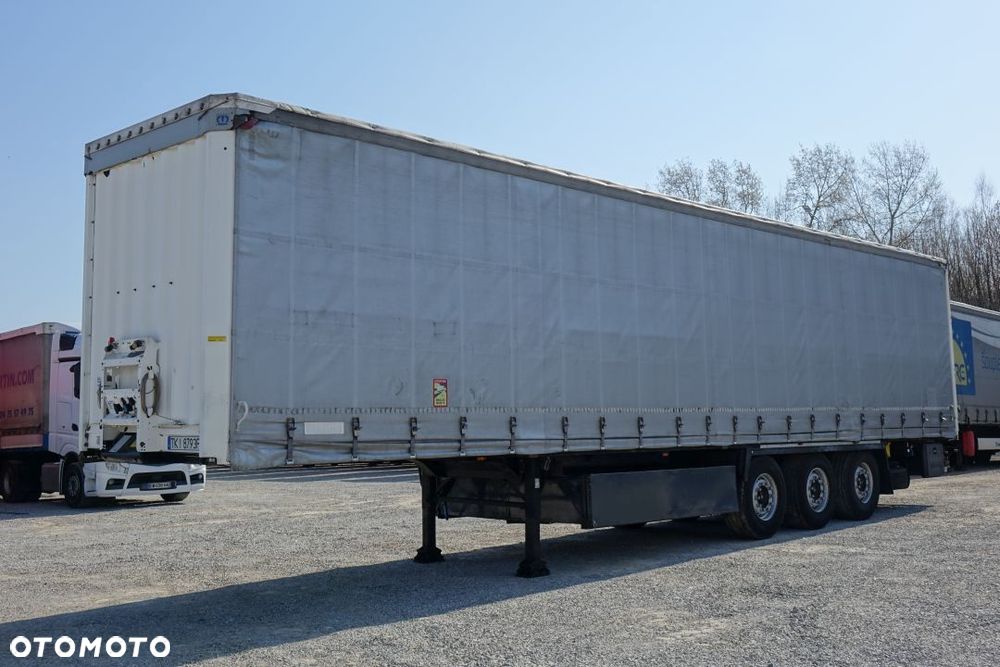 Krone SD / FIRANKA / STANDARD / OSIE SAF / OŚ PODNOSZONA /  KOSZ PALETOWY / DOINWESTOWANA - 1