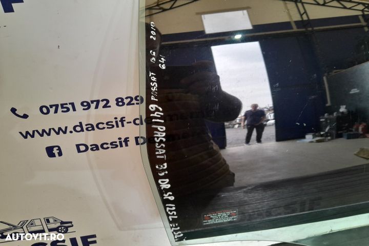 Geam usa spate dreapta Volkswagen VW Passat B6 [2005 - 2010] Sedan 4- - 2