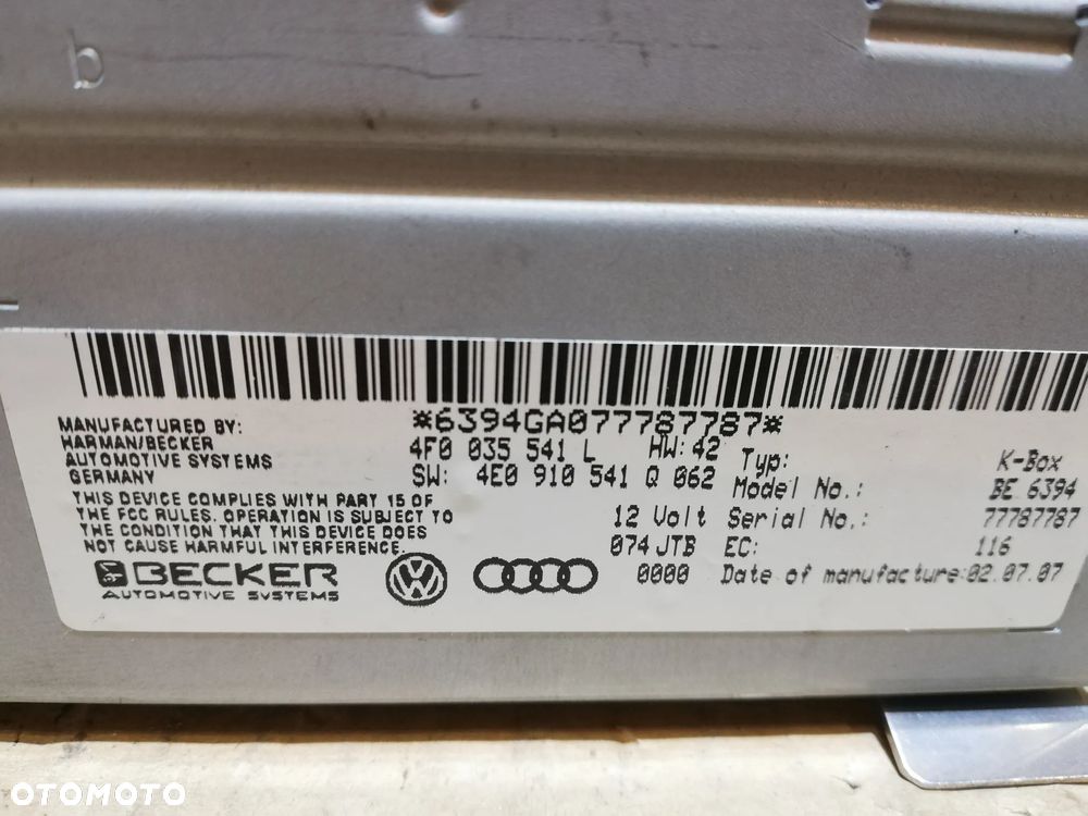 AUDI A6 C6 TUNER 4F0035541L - 3