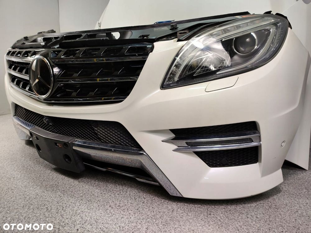 MERCEDES ML W166 AMG ZDERZAK MASKA LAMPY PAS BŁOTNIKI KOMPLETNY PRZÓD 799 - 4