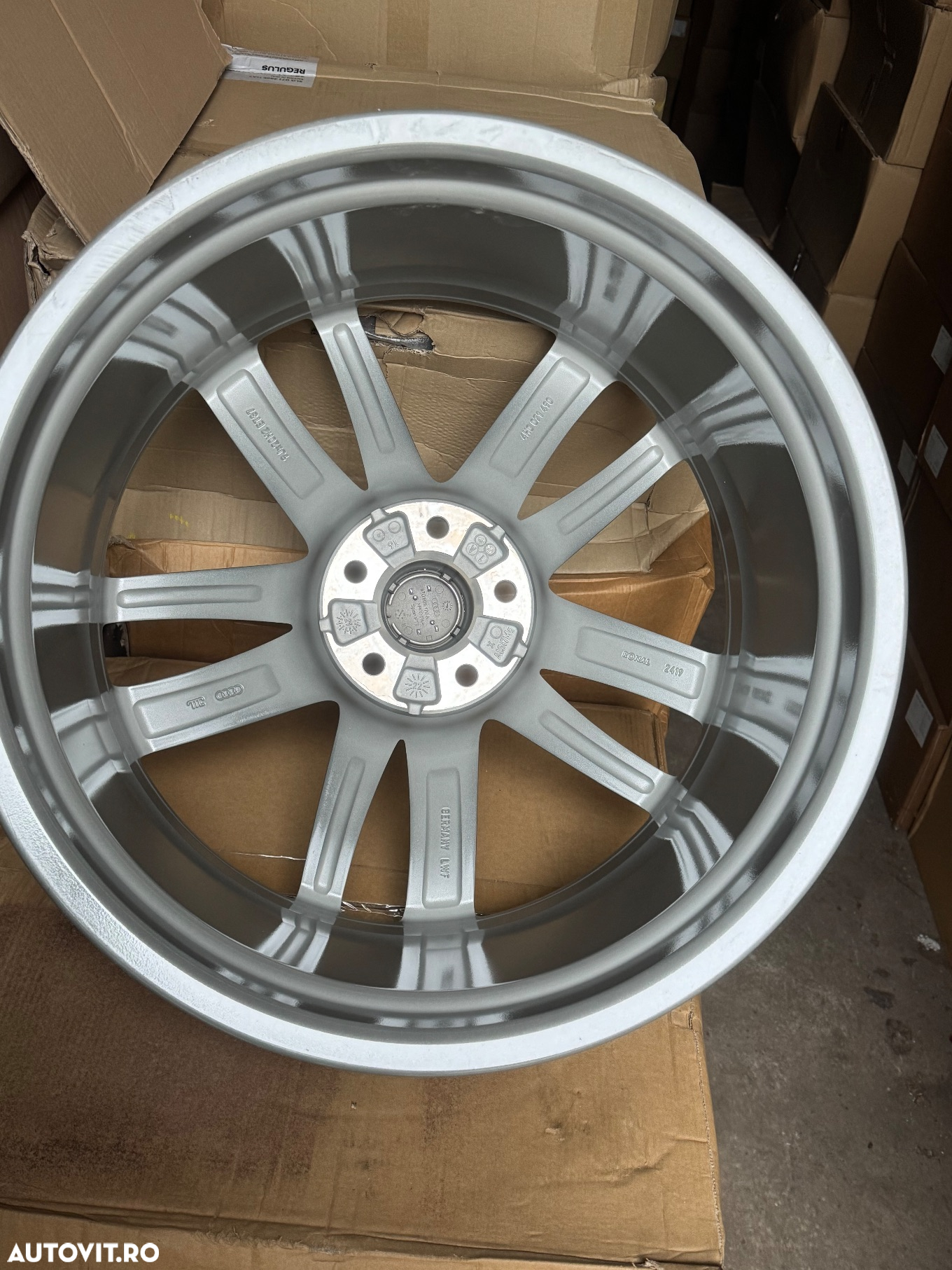 Vând jante originale Audi A7-A8 pe 20” bicolore noi - 3