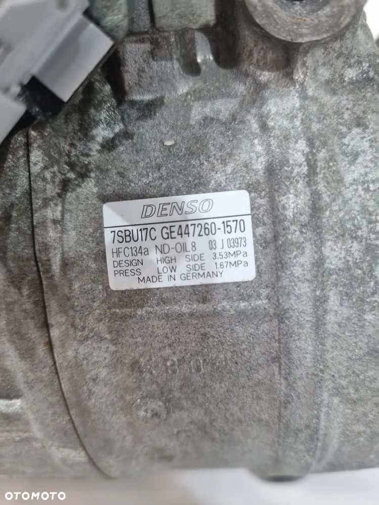 BMW 5 KOMPRESOR SPRĘŻARKA KLIMATYZACJI GE447260-1570  GE4472601570 - 5