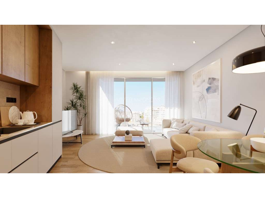 T1 Novo Duplex c/ duas varandas no coração da Costa da Caparica. - Grande imagem: 3/46