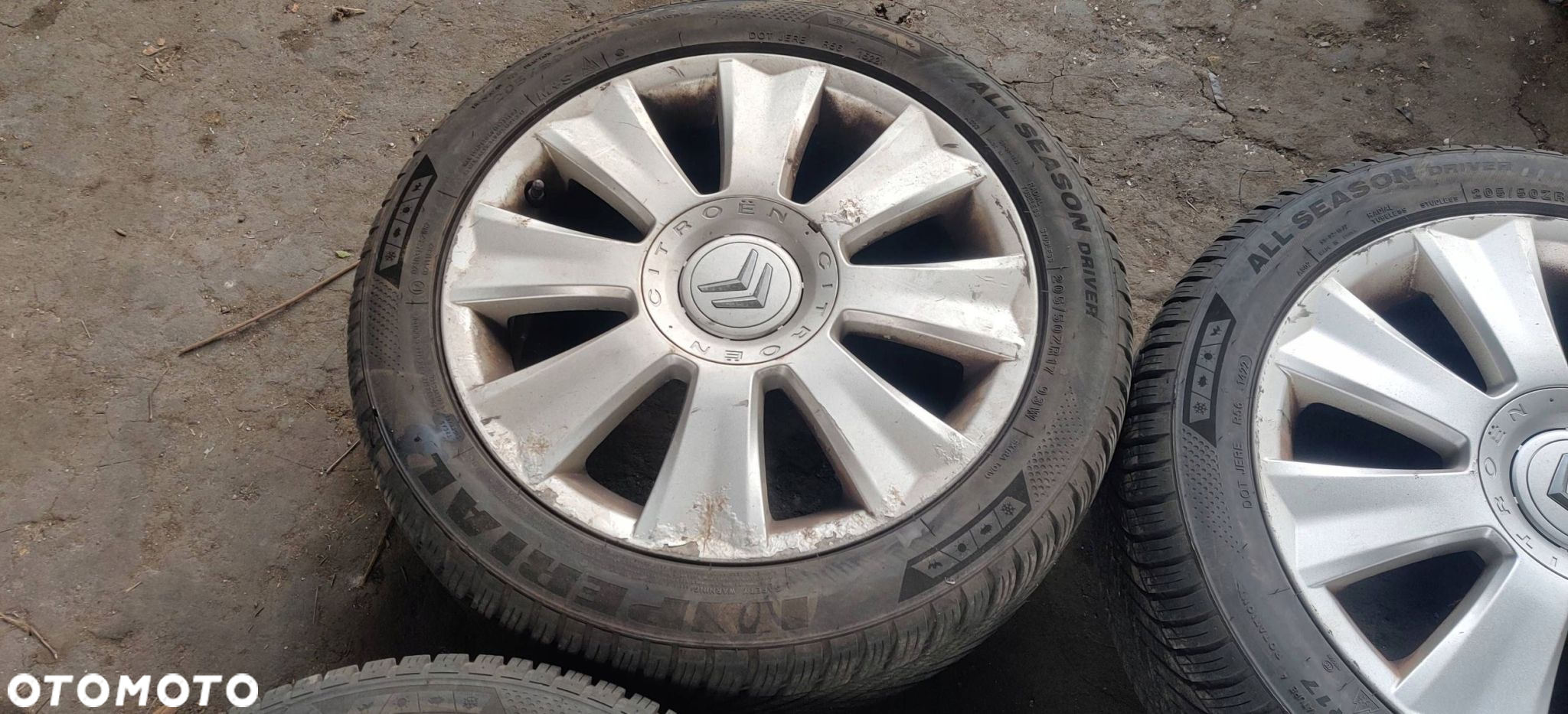 Citroen C4 I 2006 Felgi aluminiowe R17 bez opon - 7