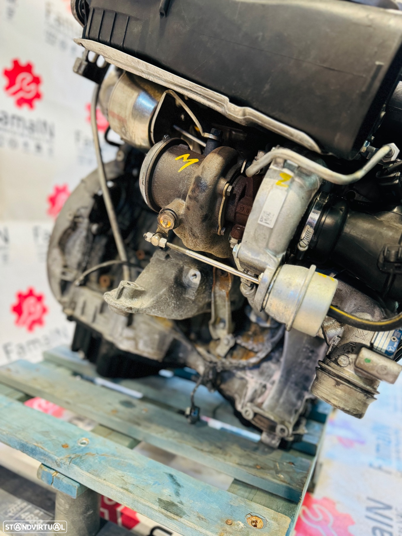 Motor Mercedes Classe C 2.2CDi W204 / 651.911 - 6