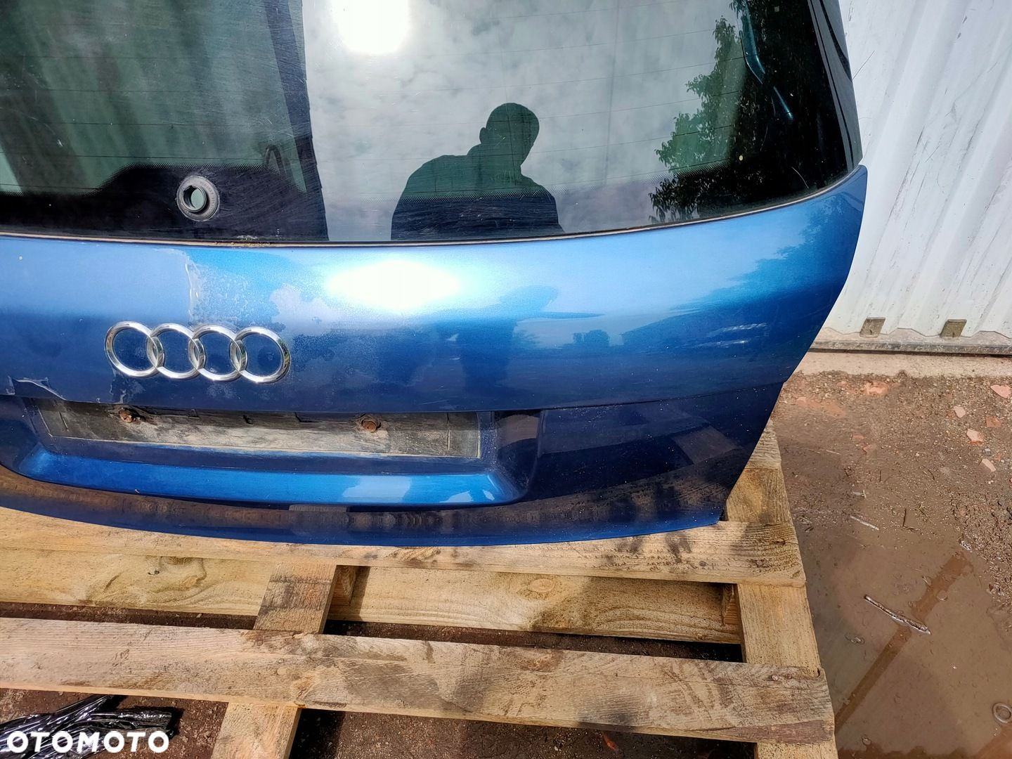KLAPA BAGAŻNIKA TYŁ AUDI A4 B6 KOMBI LZ5C ŁADNA - 4