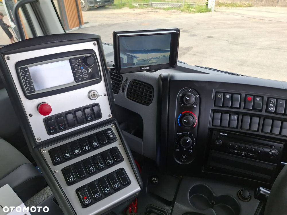 Renault D16 Midlum Zamiatarka FAUN Karcher Listwa Wysokiego Ciśnienia Euro 6 PM10 2 Silniki 2650 MTH Szczotki L/R Rura Do Liści - 21